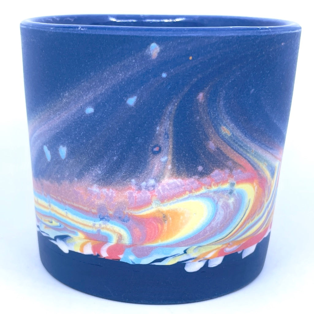 2023 Rainbow Aurora - Cobalt Background - Tumbler Preorder *Ship in 4-7 weeks*