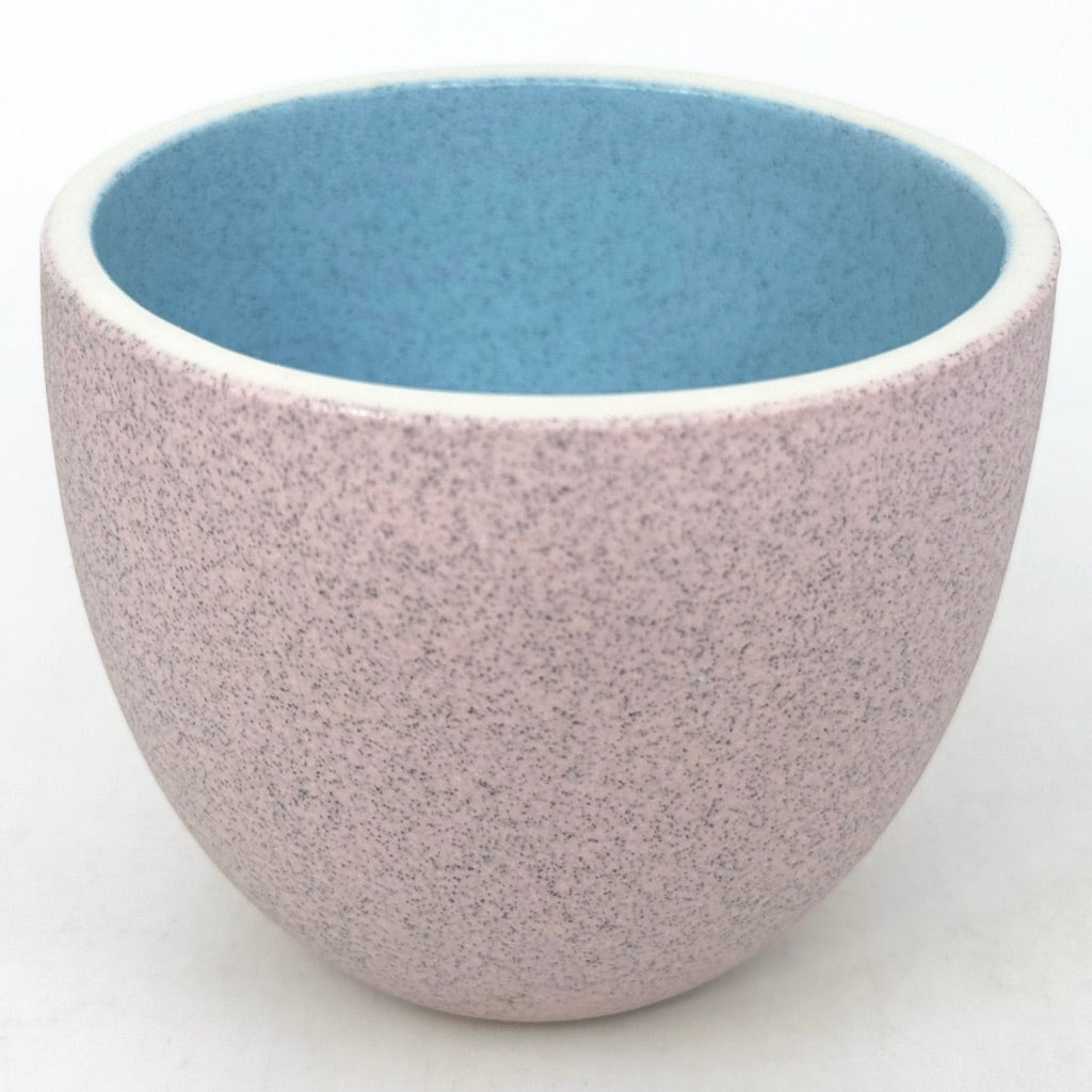Speckle Two-Toned Pink & Turquoise Teacup - **Preorder** Ship in 3-4 weeks