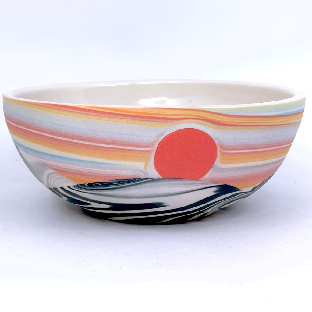 Rainbow Landscape Soup Bowl Preorder *Ship in 4-7 weeks*