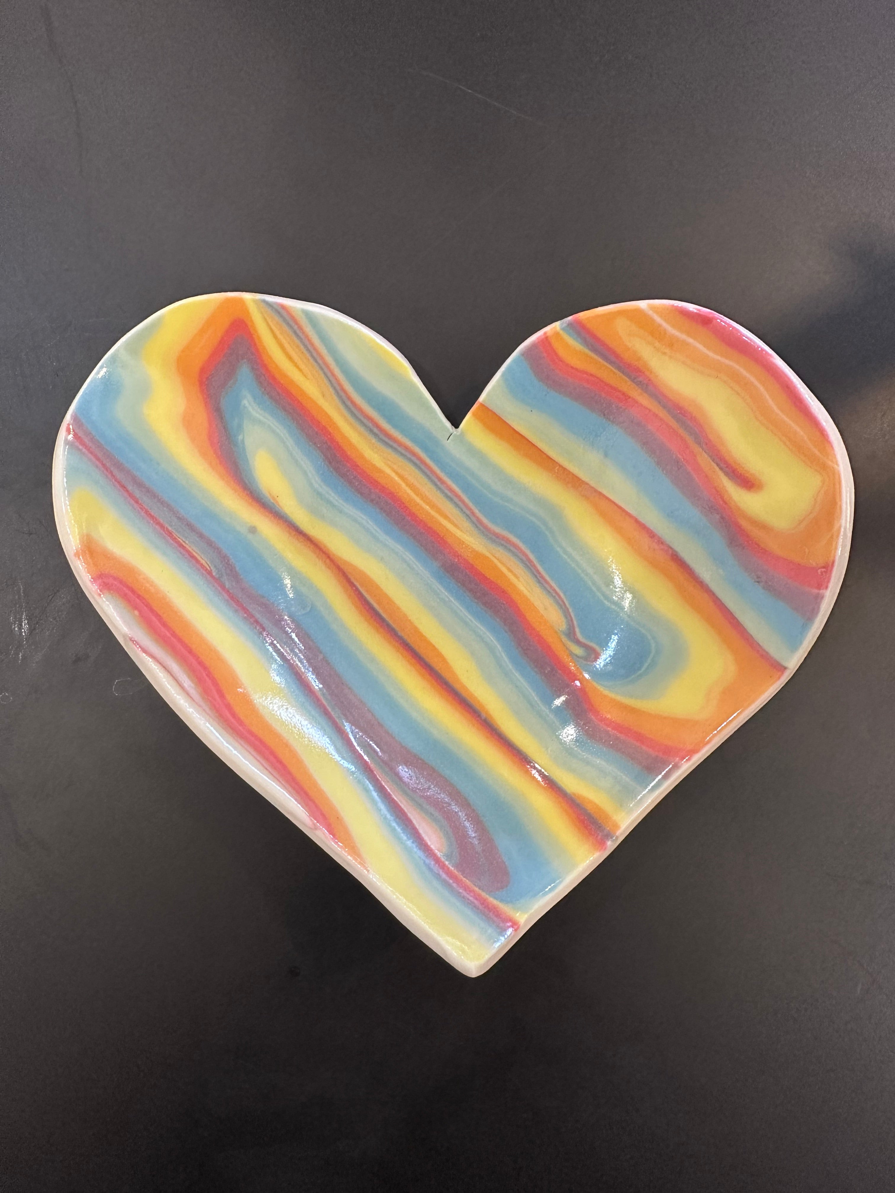 Rainbow Jewelry/soap dish