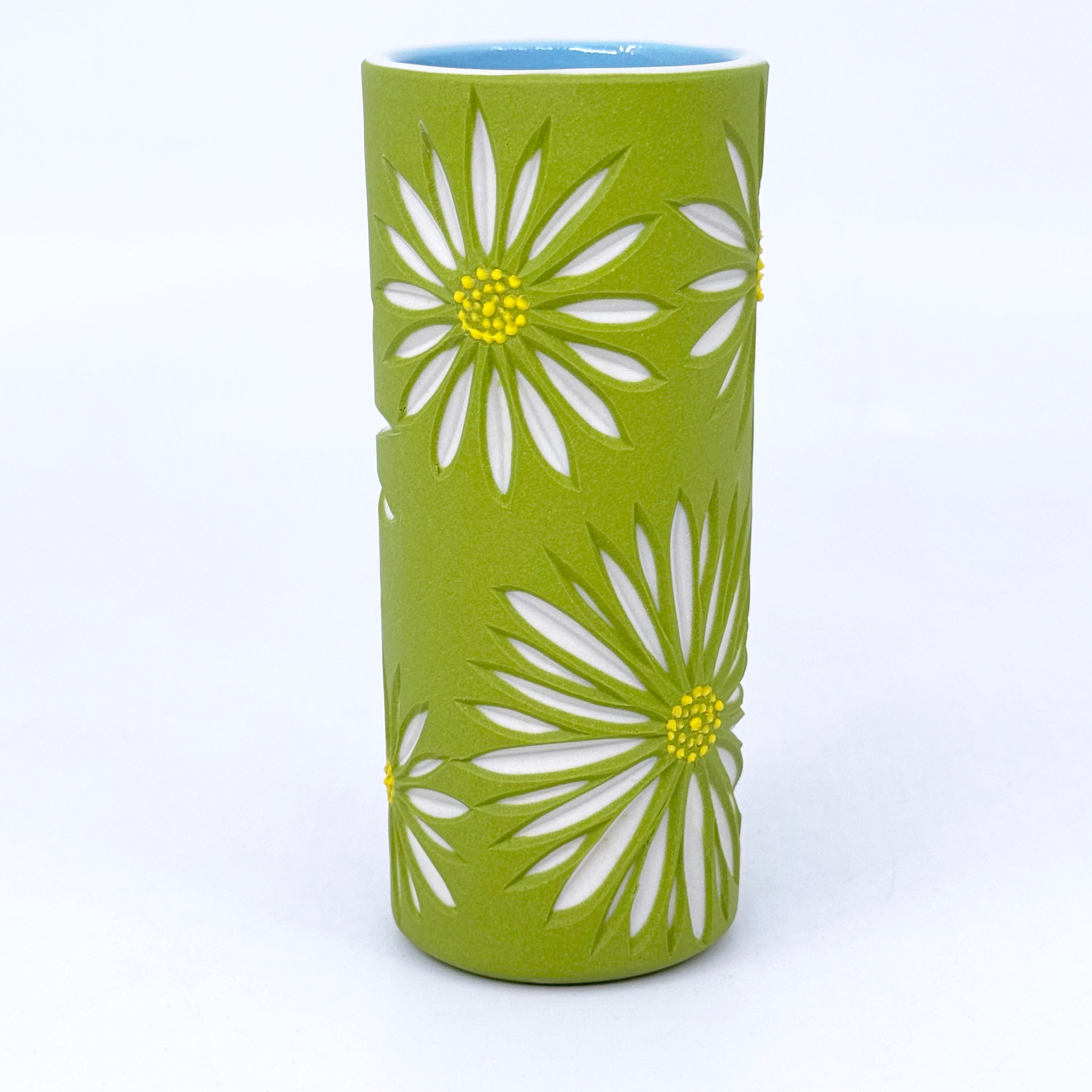 *Blue Skies Daisy bud vase *Preorder* (ship in 4-5 weeks)