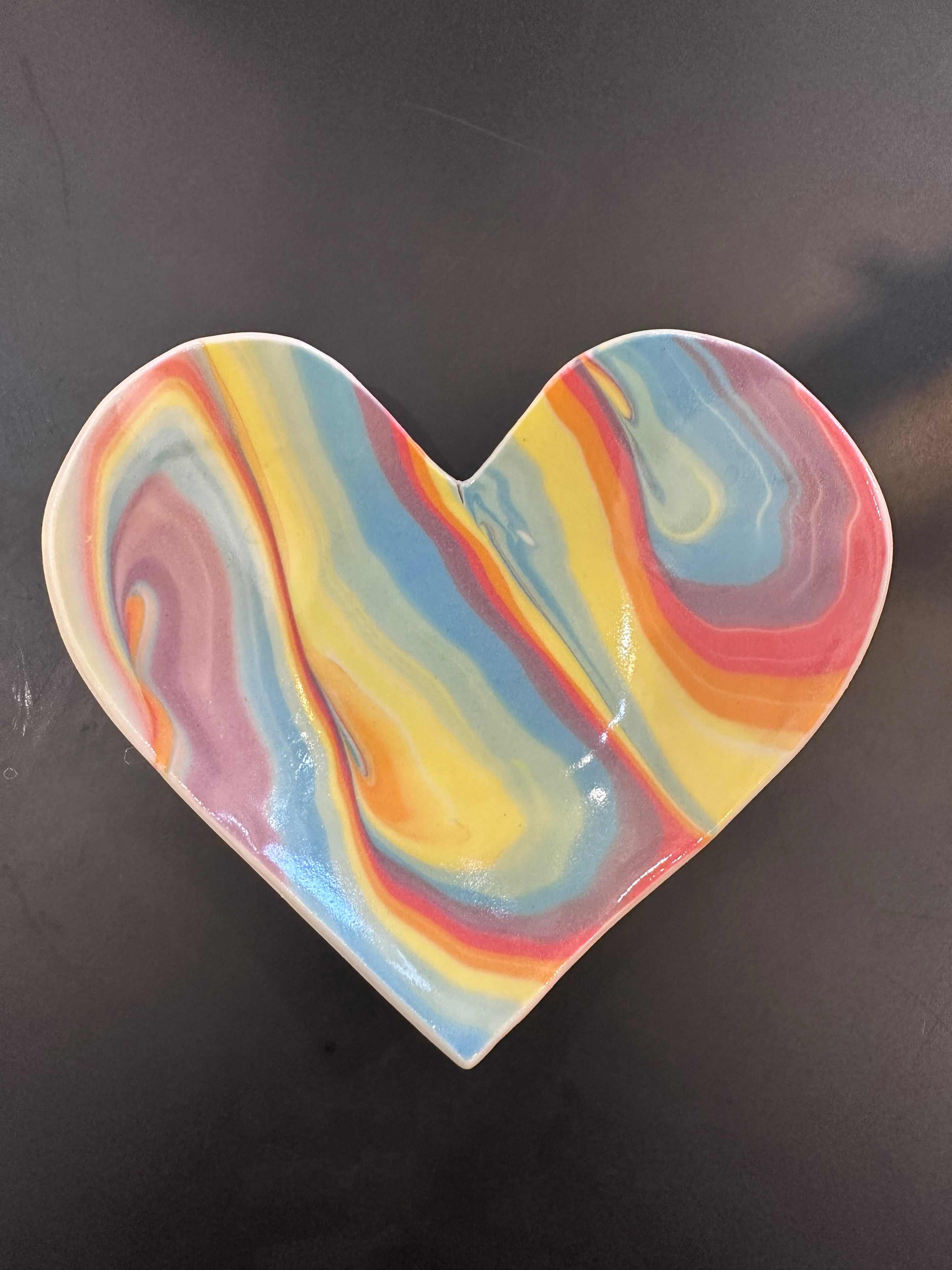 Rainbow Jewelry/soap dish