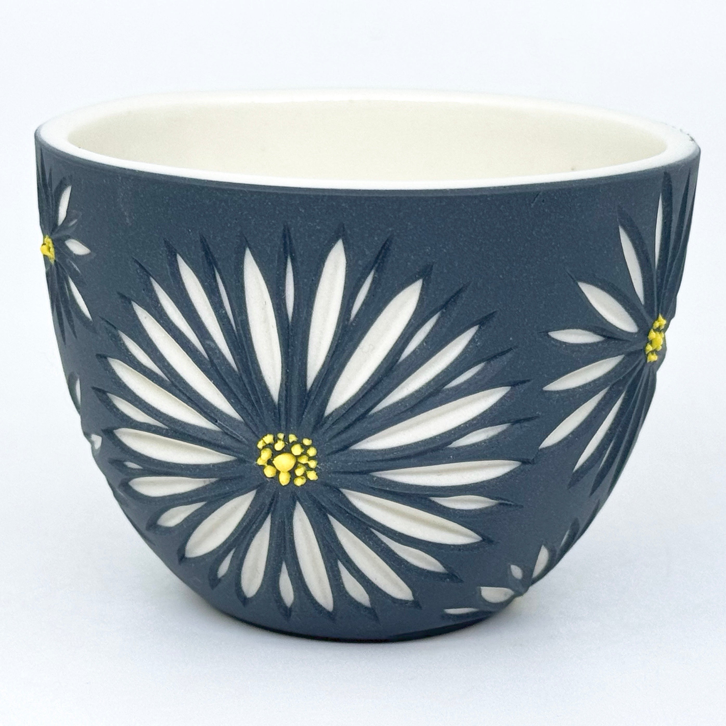 *Custom fir Ann* Daisy TUMBLER Black *Translucent* (Ship in 4-5 weeks)