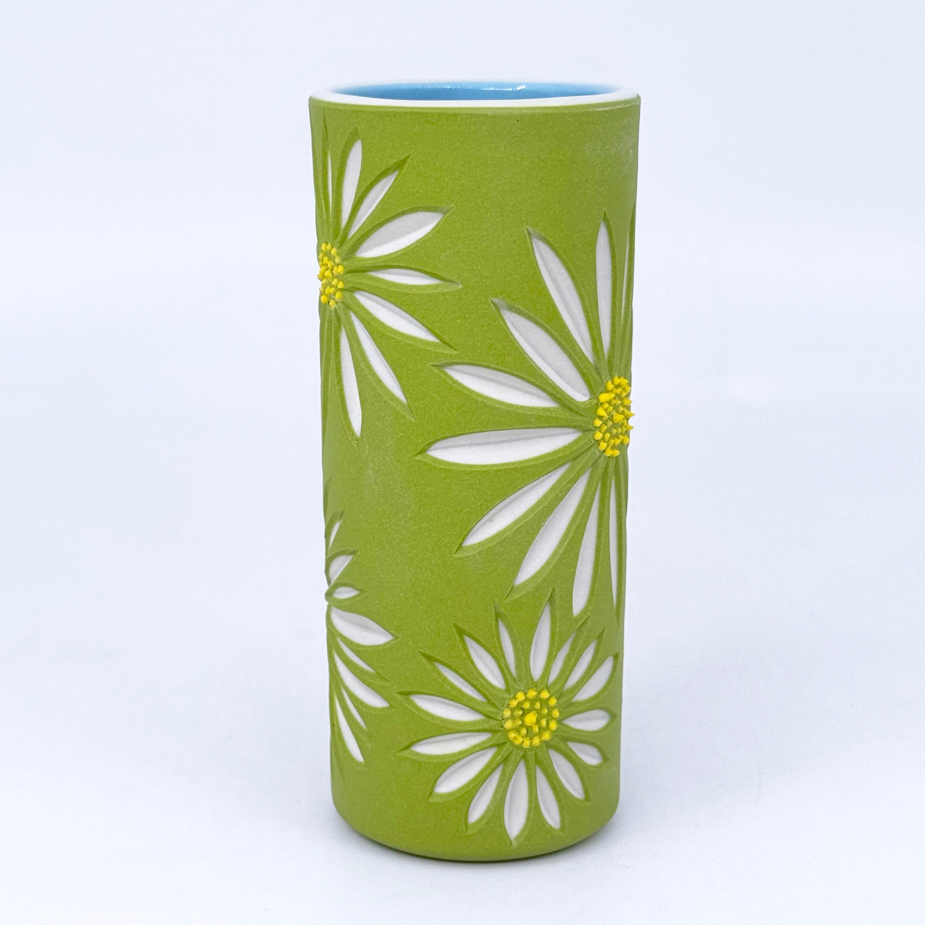 *Blue Skies Daisy bud vase *Preorder* (ship in 4-5 weeks)