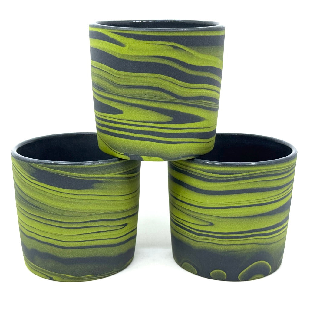 Spooky Slime Strata - Halloween Exclusive Colors - Black and Bright Green  **Limited Ready to Ship**