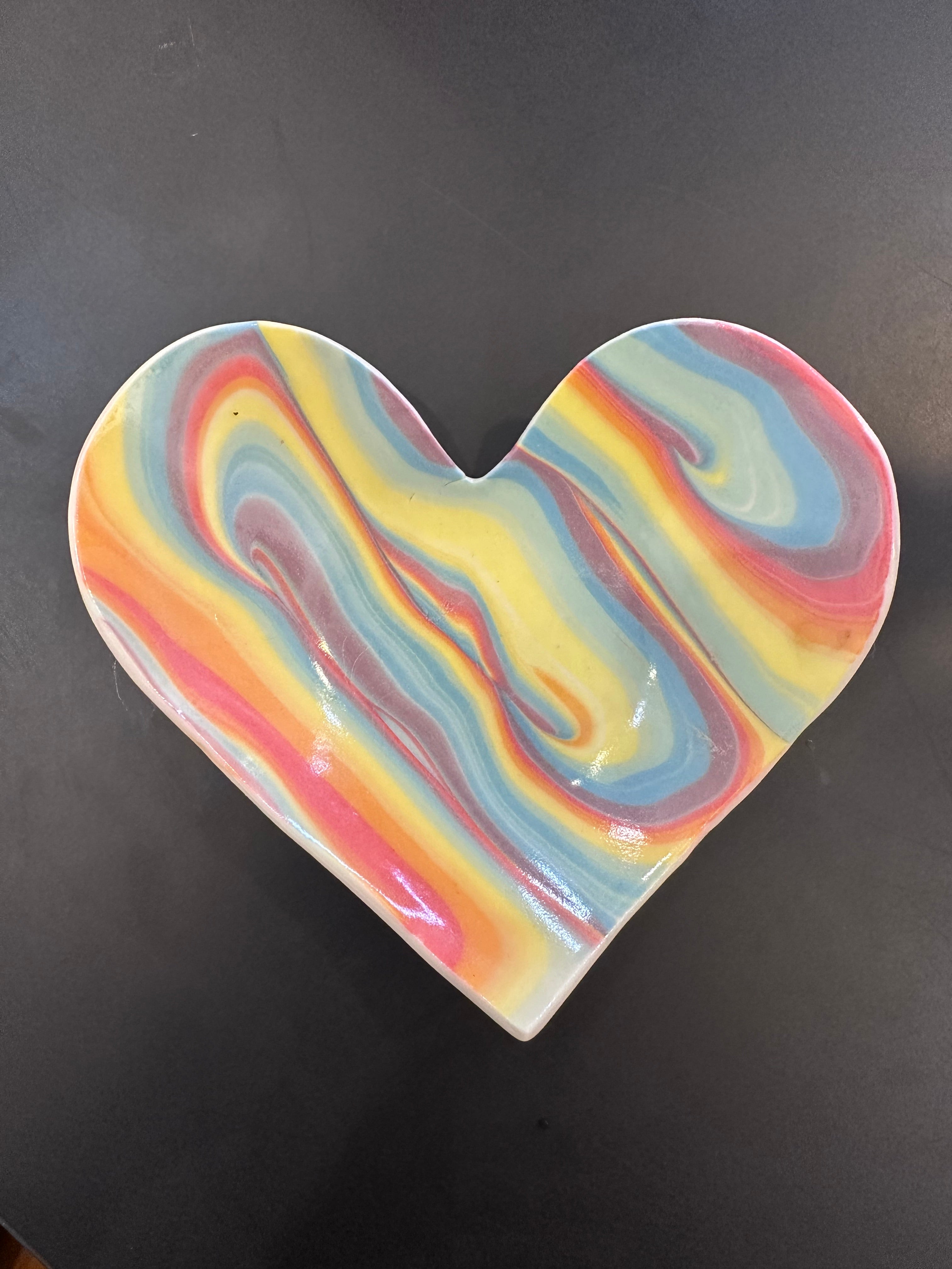 Rainbow Jewelry/soap dish