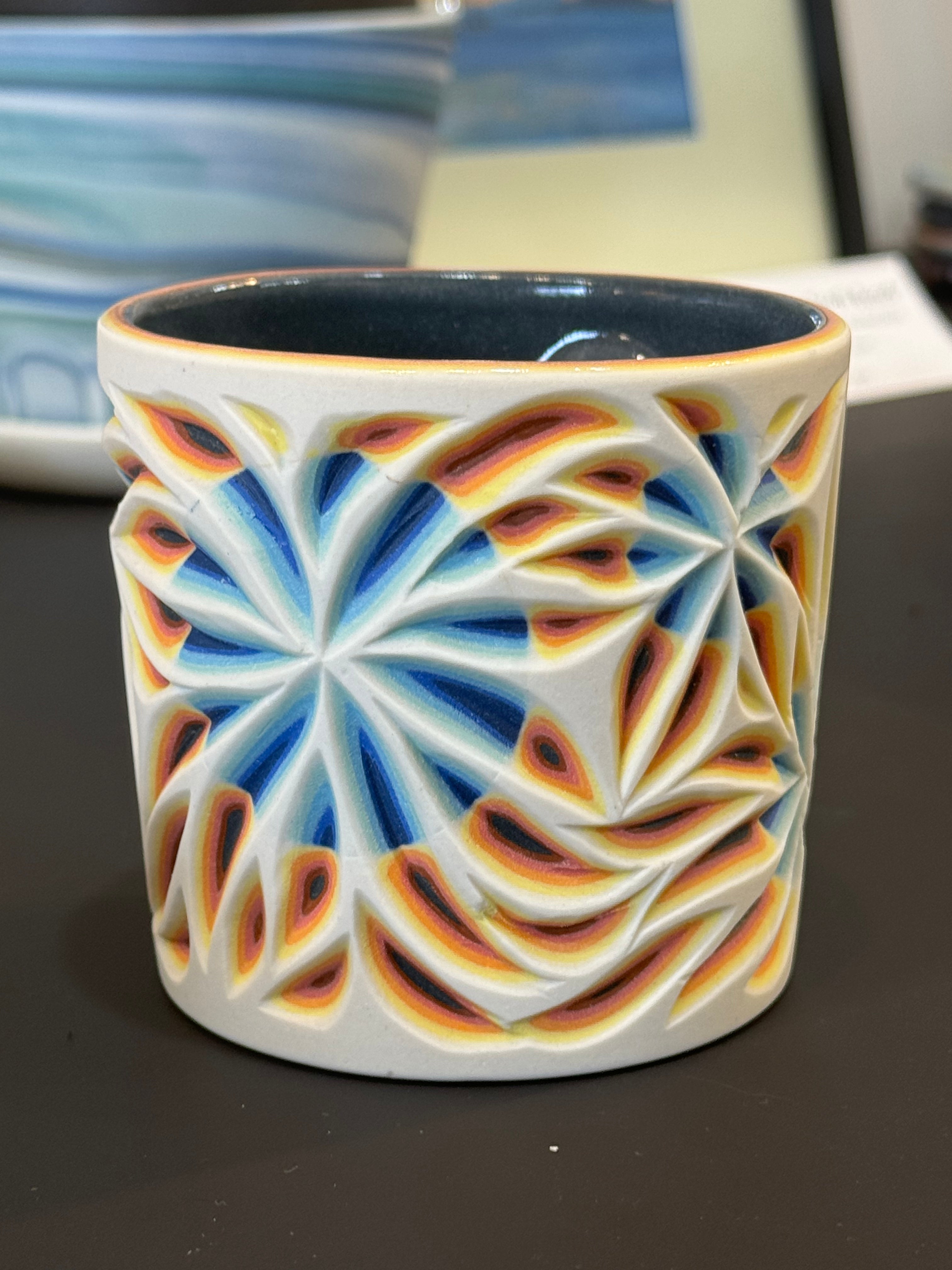 Reserved for Kyra* Fire and Ice layers hybrid tumbler