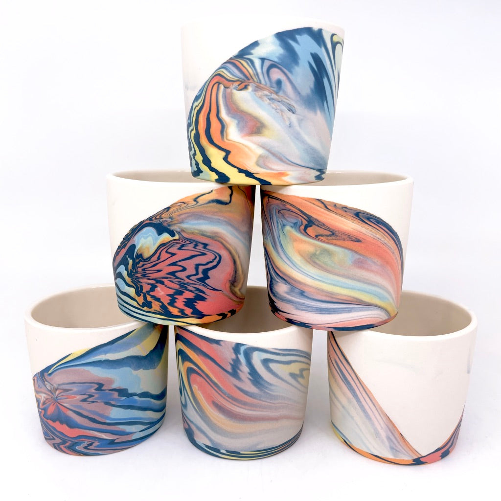 Rainbow Wave Tumbler *Limited Ready to Ship*
