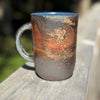 Juice Cup Mug (12oz) Wood Fired Rainbow Crackle