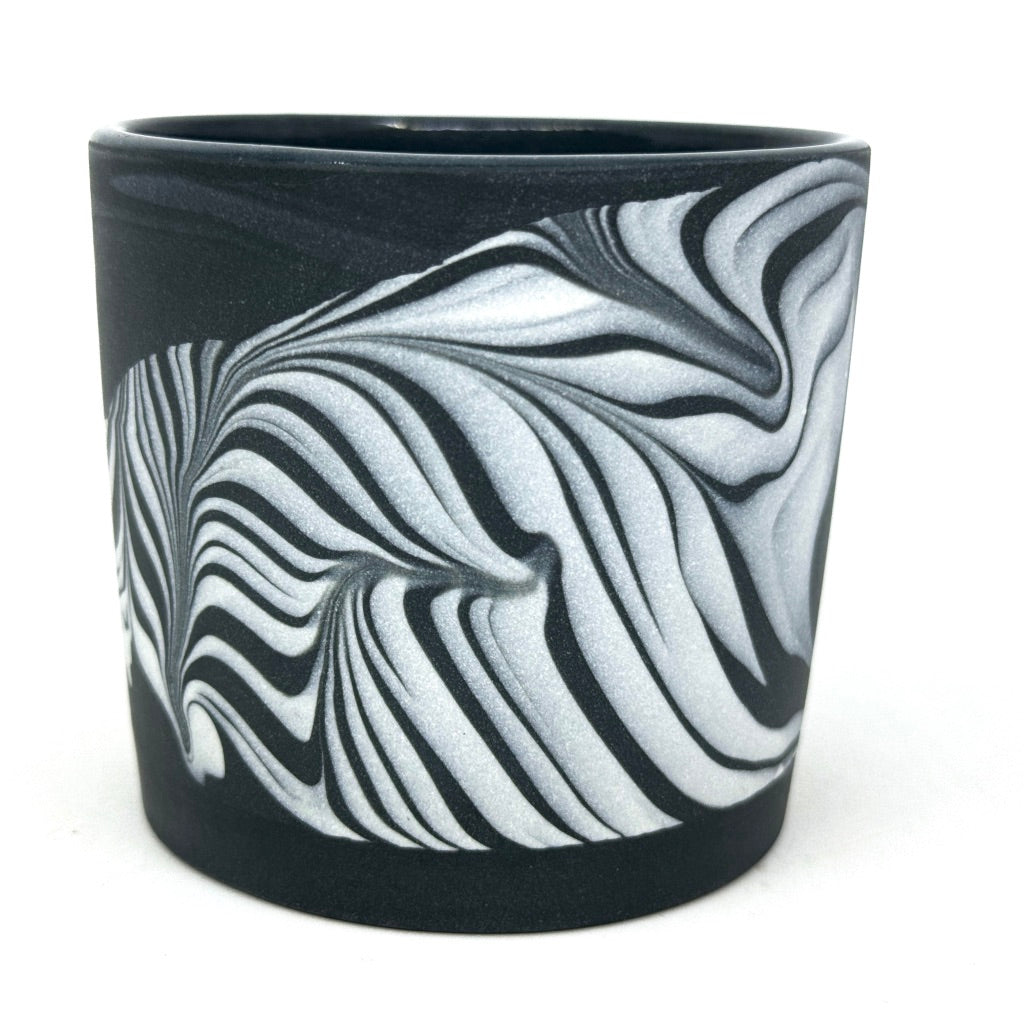 Feathered Mountain Skies Tumbler - Black **Preorder, ships in 4-6 weeks**