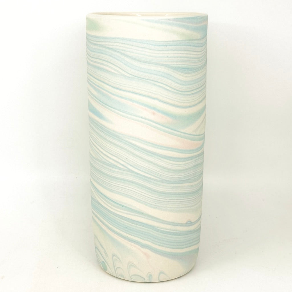 Pastel Strata Large Column Vase *Preorder* Ship in 4-6 weeks