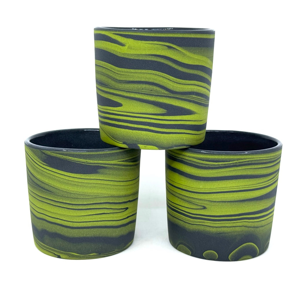 Spooky Slime Strata - Halloween Exclusive Colors - Black and Bright Green  **Limited Ready to Ship**