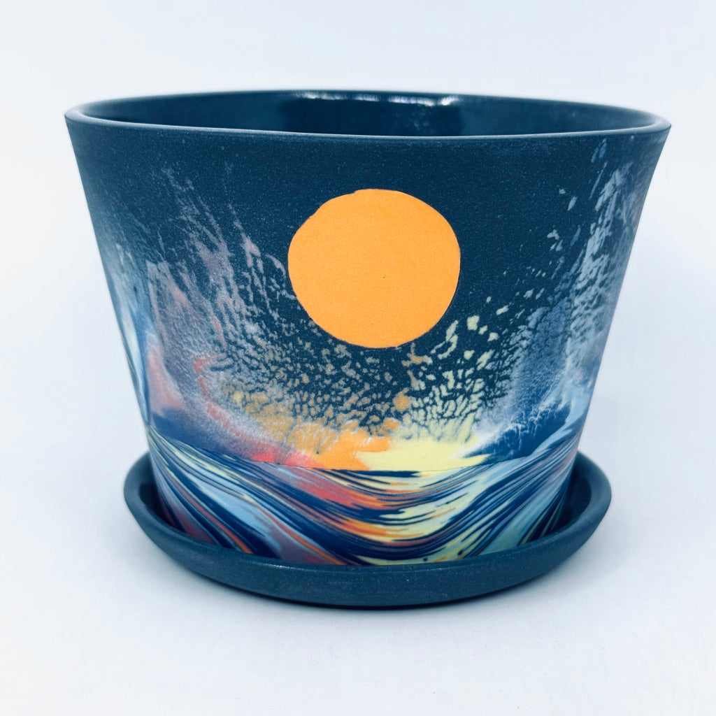 Rainbow Reflections Aurora Small Planter *Preorder, ship in 4-6 weeks*