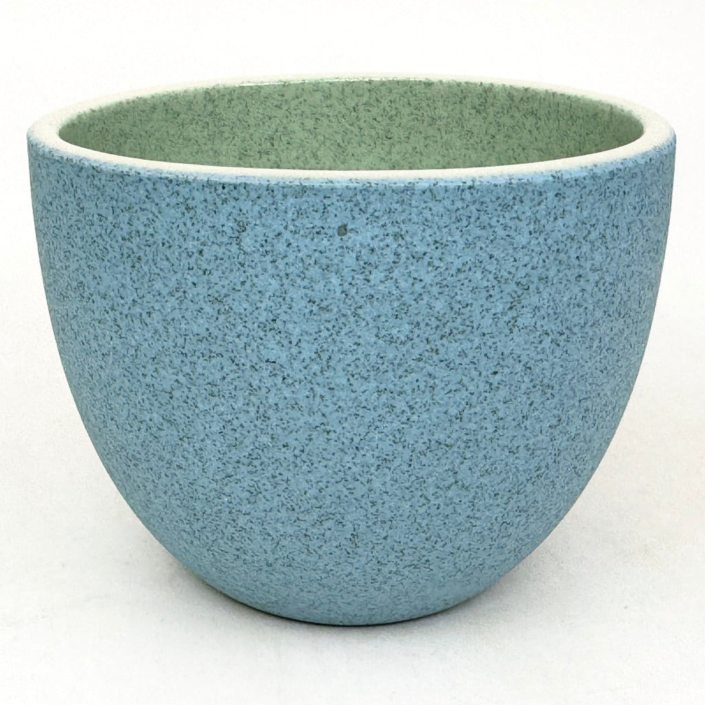 Speckle Two-Toned Turquoise & Mint Teacup - **Preorder** Ship in 2-4 weeks