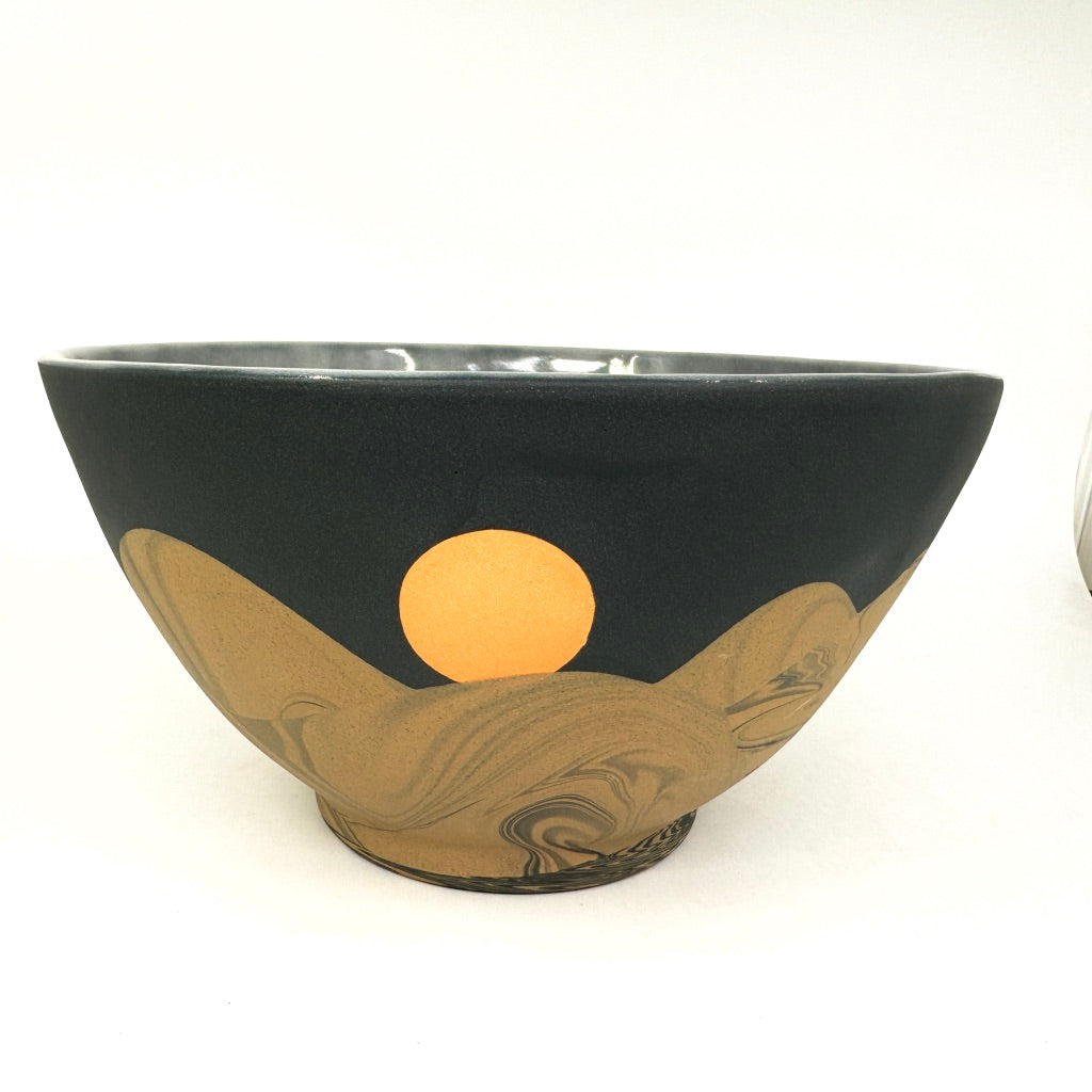 Night Dunes Large Serving Bowl *Made to Order* Ship in 4-6 Weeks