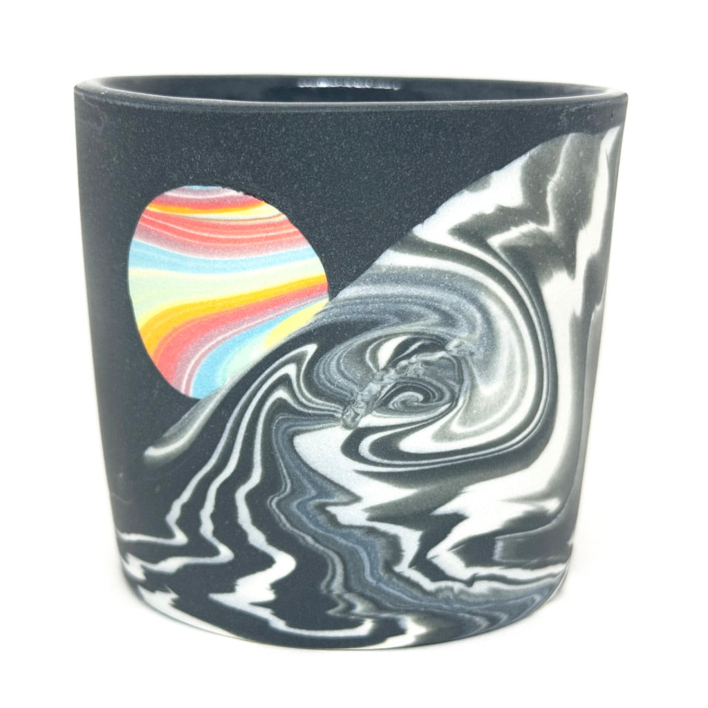Original Wave with Rainbow Planet Tumbler - 10th Anniversary Wave Design, 3 Color Options *Preorder, ship in 4-6 weeks*