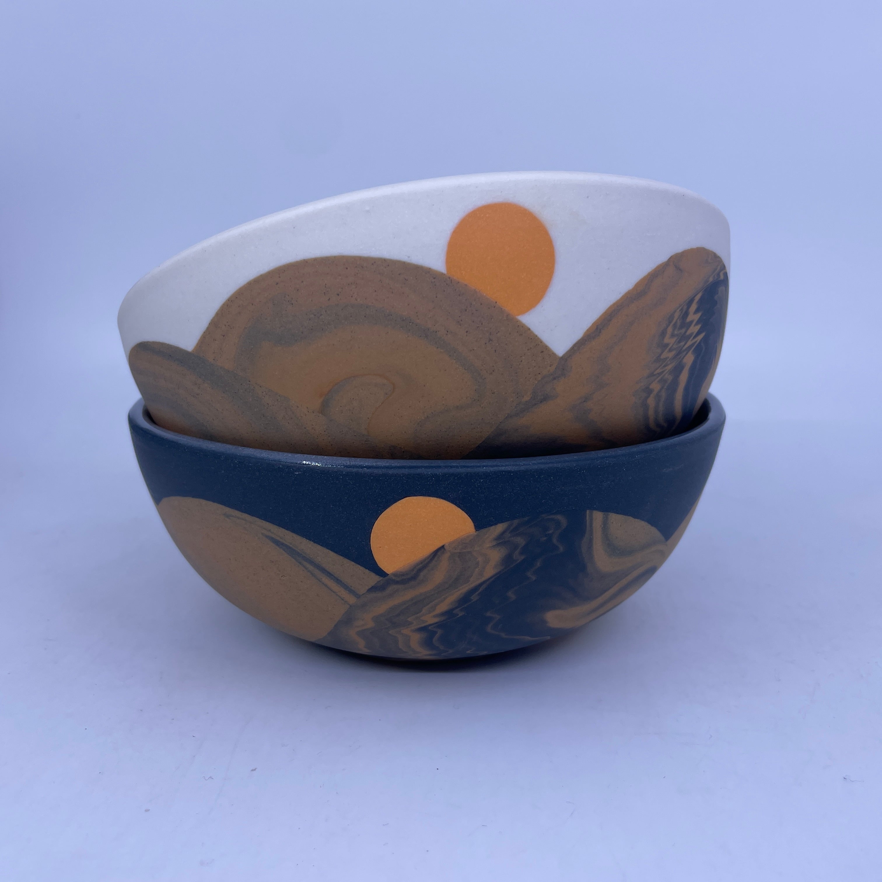 Night and Day Dunes Soup Bowls (16 oz)