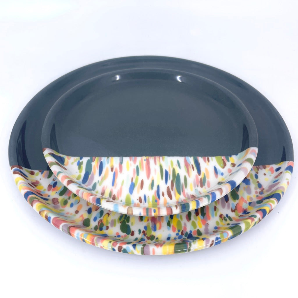 Confetti Rainbow Dinner Plate Preorder *Shipping 4-6 weeks*