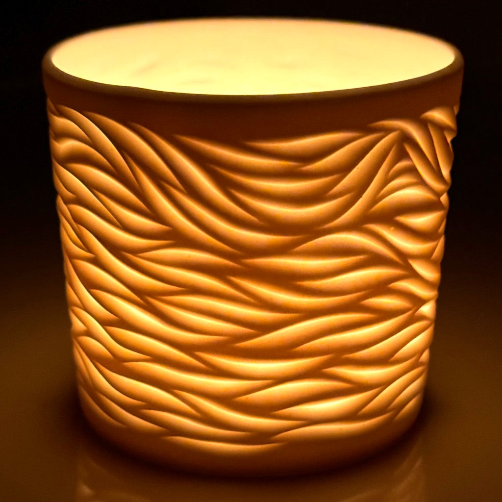 Flow Carved Luminary *Made to Order* Ship in 4-6 weeks