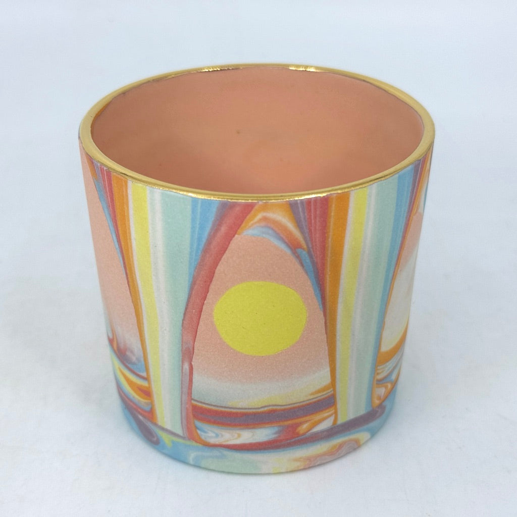 Palm Springs Rainbow Falls Tumbler (w/ gold rim option) *Preorder Ship in 4-6 weeks*