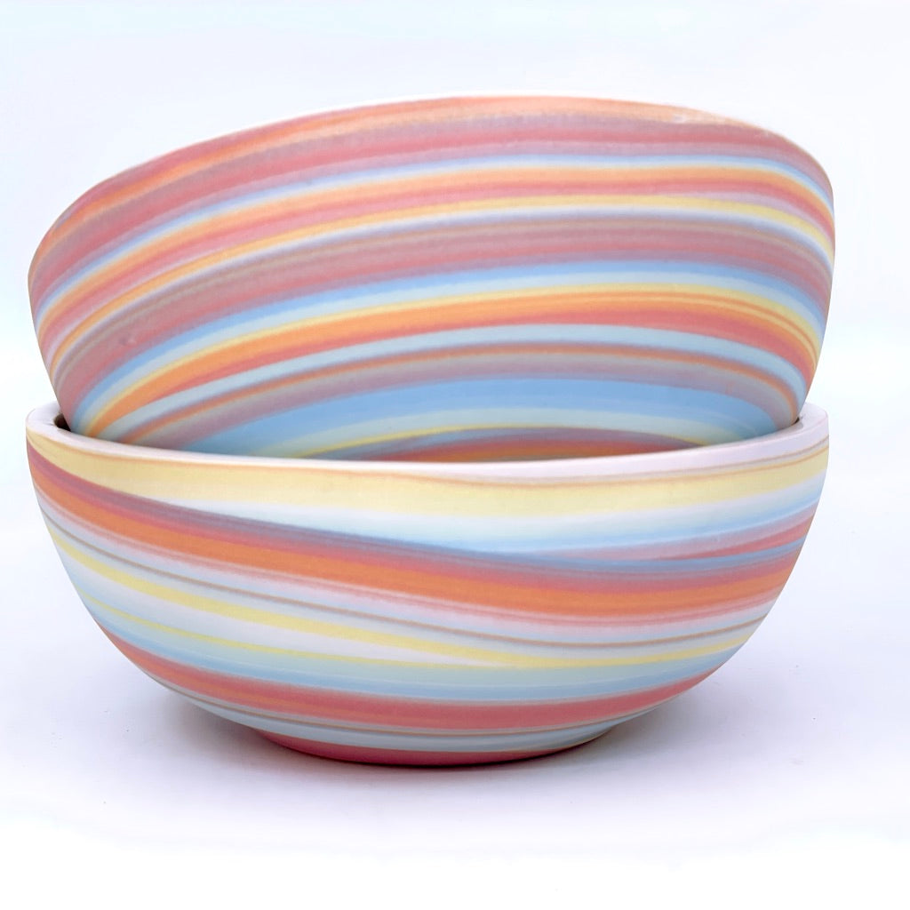 Rainbow Strata Soup Bowl Preorder *Ship in 4-7 weeks*