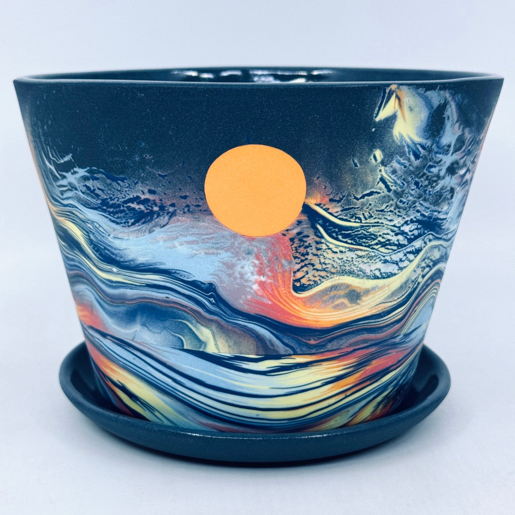 Rainbow Reflections Aurora Large Planter *Preorder, ship in 4-6 weeks*