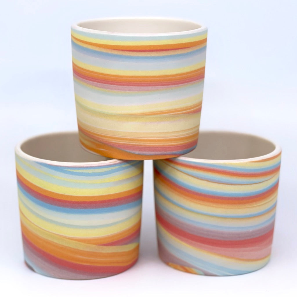 Rainbow Strata Tumbler