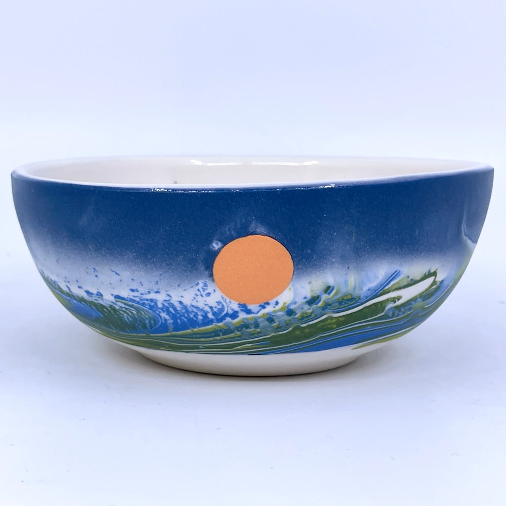 Earth Day Aurora Soup Bowl *Preorder* ship in 4-6 weeks