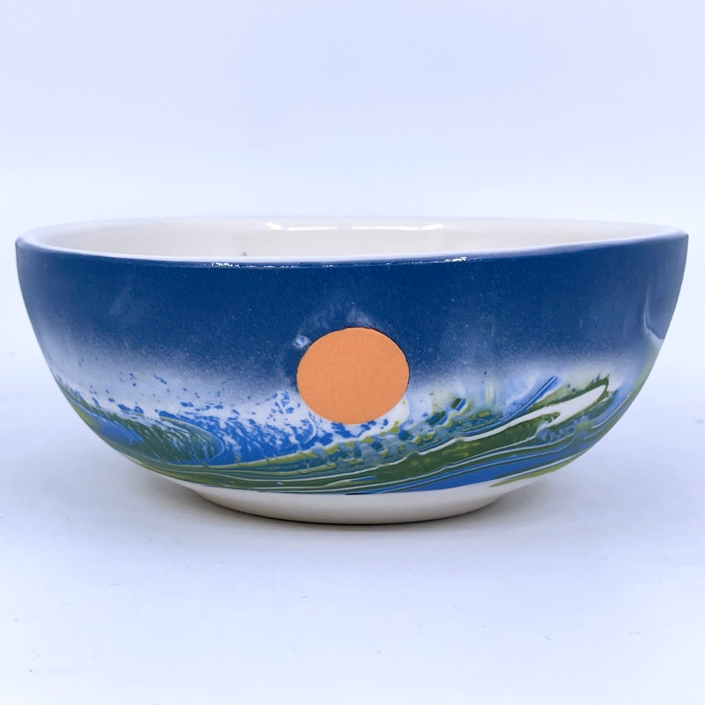 Earth Day Aurora Soup Bowl *Preorder* ship in 4-6 weeks