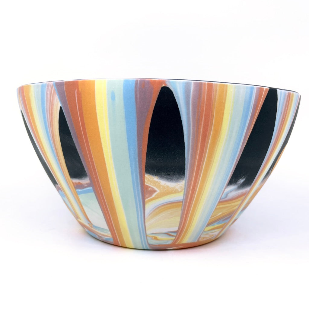Rainbow Falls Small Serving "Dinner" Bowl *Made to Order* Ship in 4-6 weeks