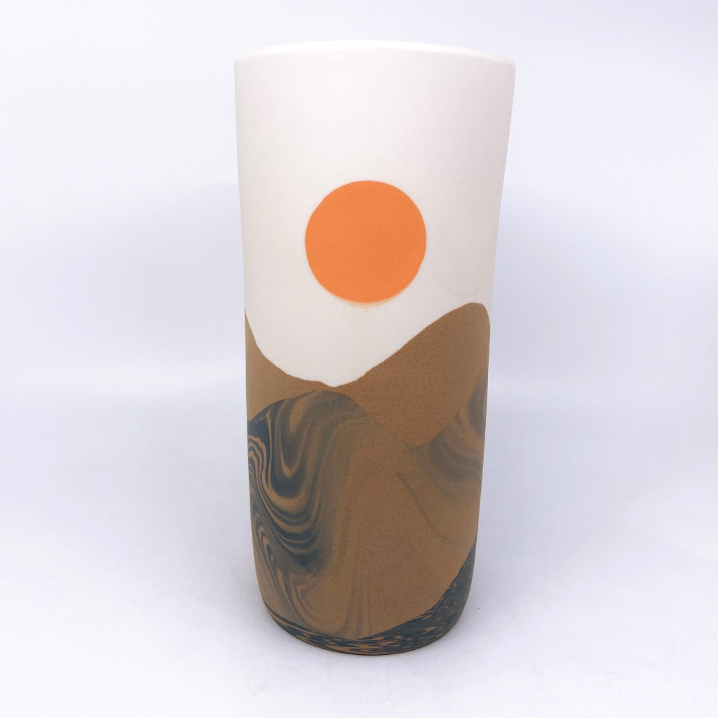 Large Day Dunes Column Vase (9.5")