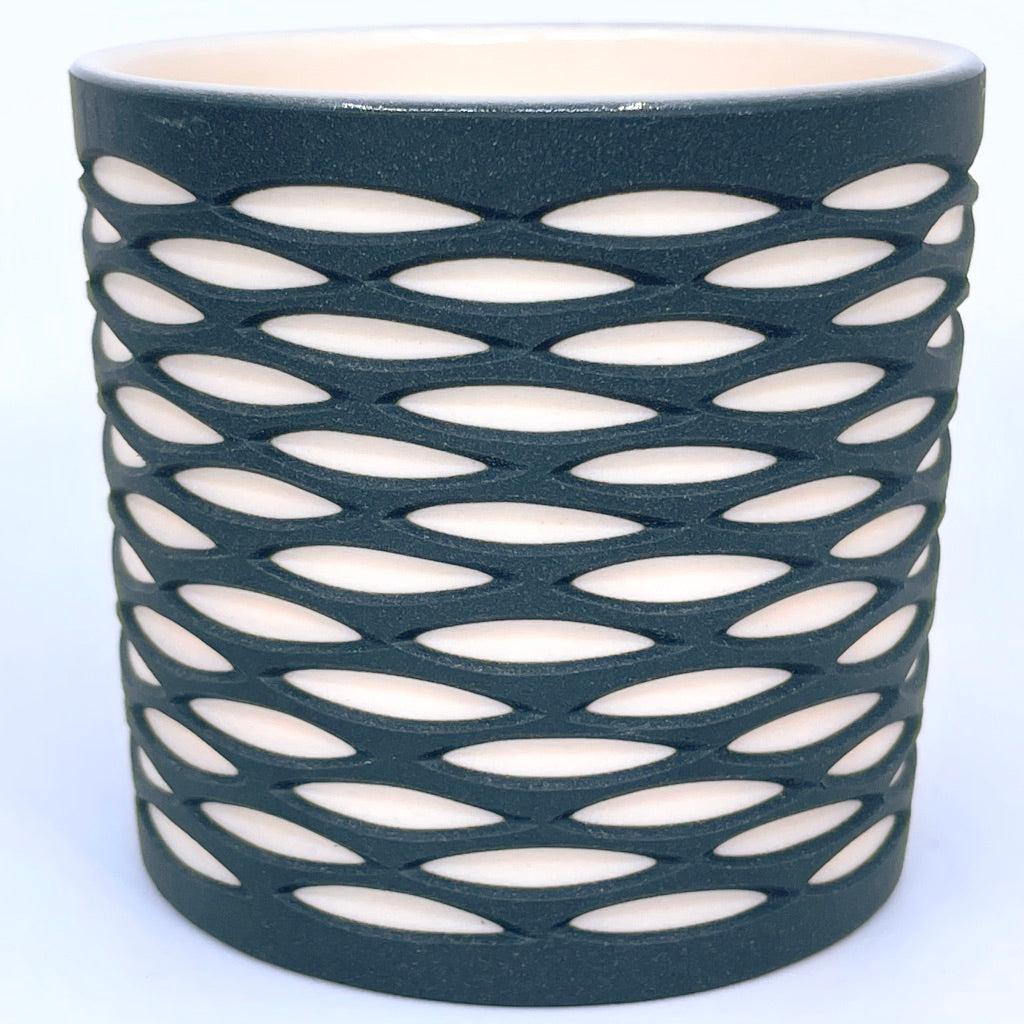 Mesh 2-Layer Carved Luminary/ Candle Holder - A Few Ready to ship and Preorder for poured candles