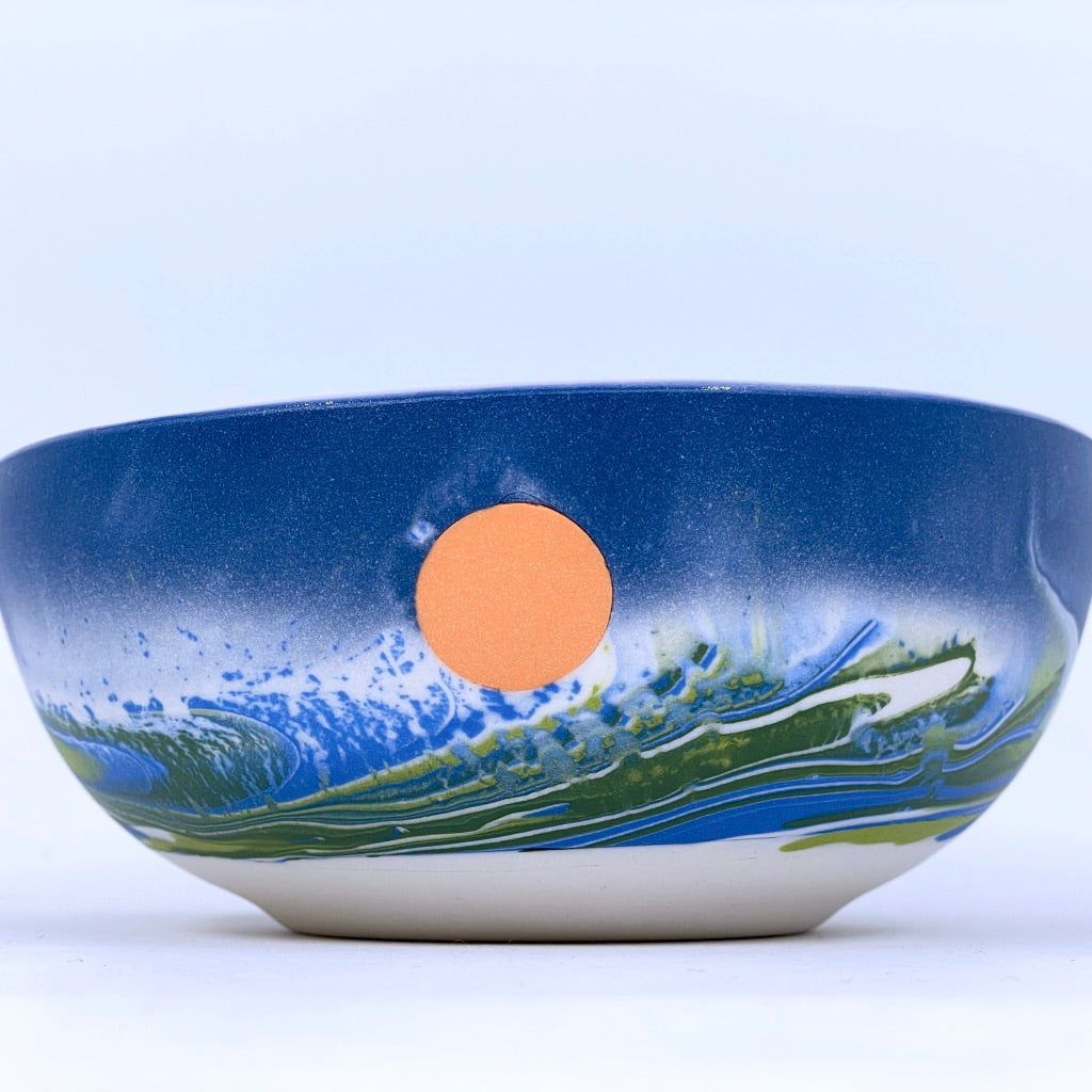 Earth Day Aurora Soup Bowl *Preorder* ship in 4-6 weeks