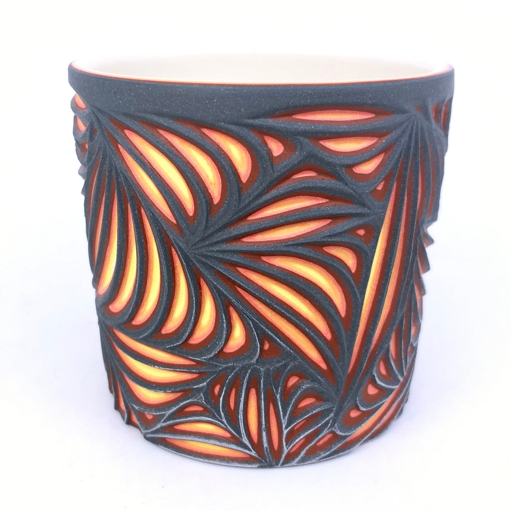 Lava Sound Wave 6-Layer Carved Tumbler