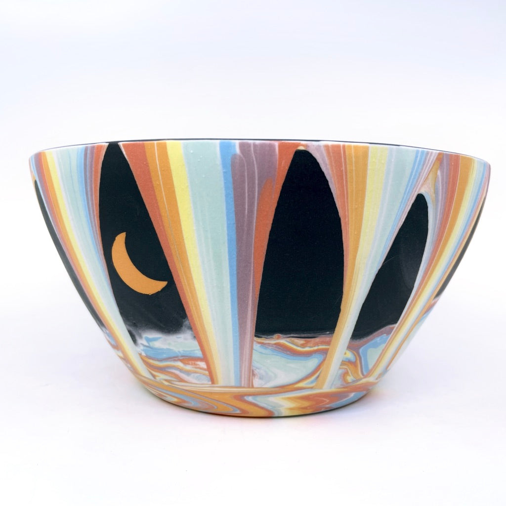 Rainbow Falls Small Serving "Dinner" Bowl *Made to Order* Ship in 4-6 weeks