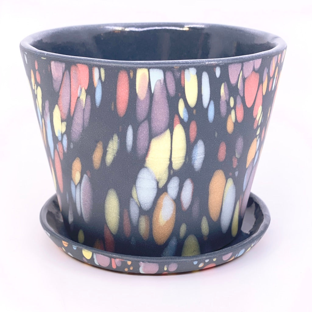 Rainbow Dappled Planter- Small