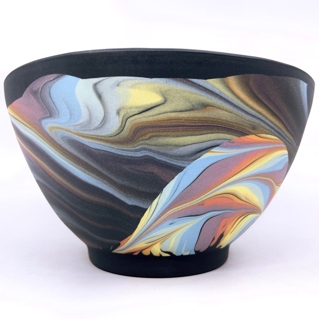 Feathered Hills Large Serving Bowl