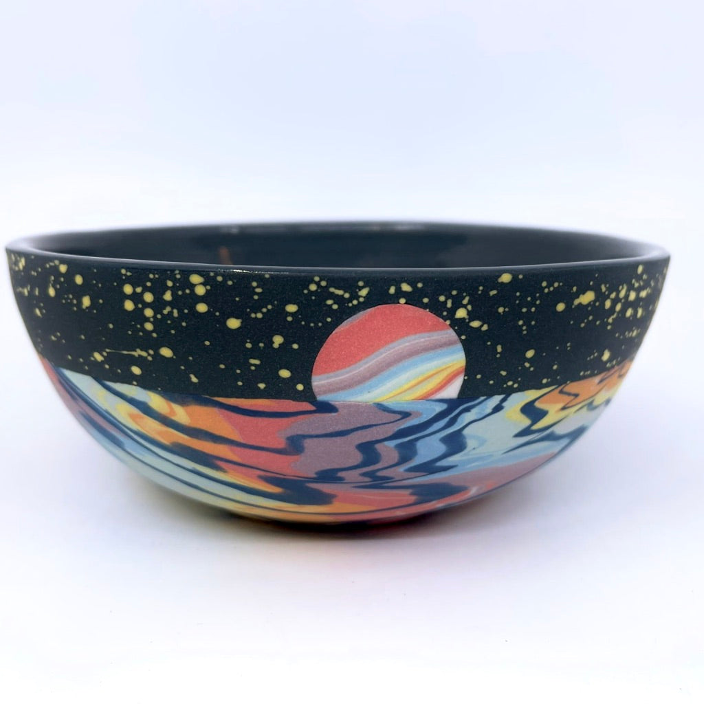 *Preorder* “Rainbow Reflections” Cereal Bowl (16 oz) **Ship in 4-6 weeks**