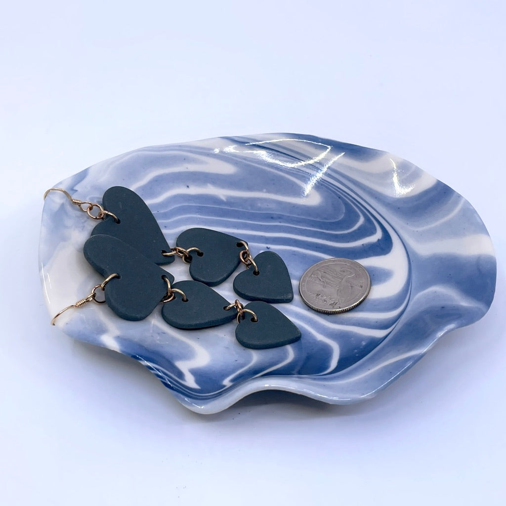 Wavy Scalloped Jewelry Dish #15 (Medium)