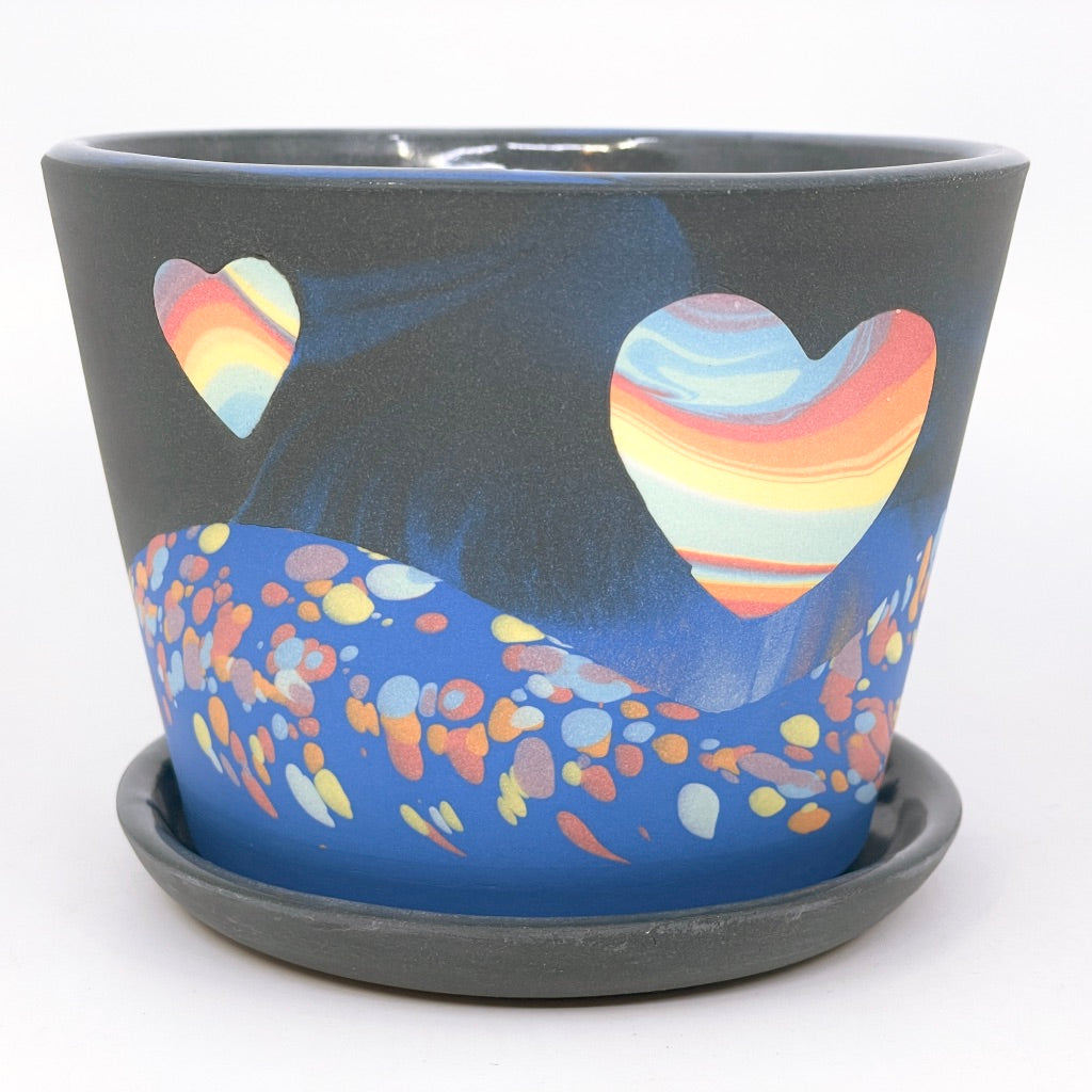Royal Aurora Love Small Planter *NOW Preorder ship in 4-6 weeks*