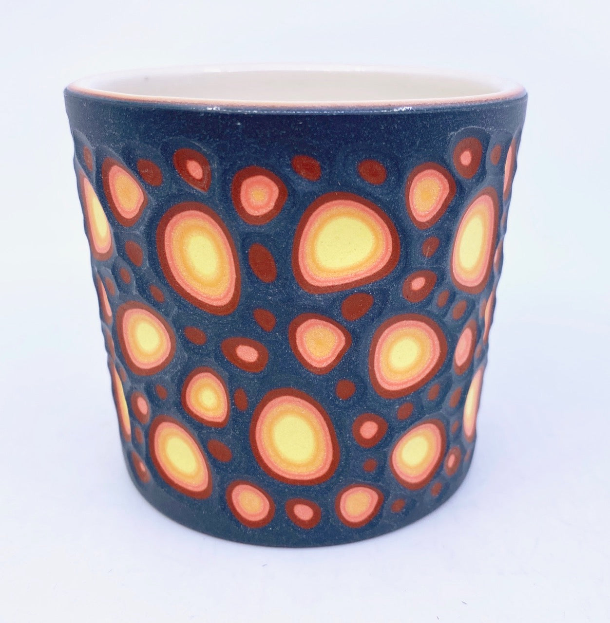 Lava Crater Tumbler- 6 Layer Carved