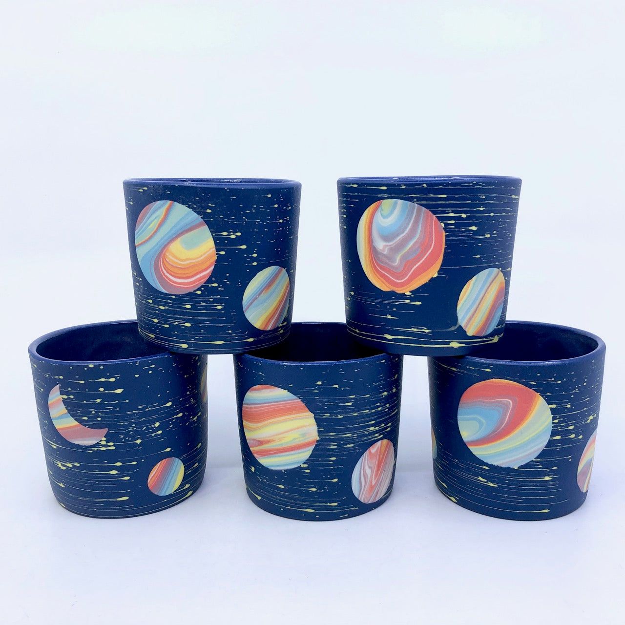 **Preorder** OG Cobalt Rainbow Galaxy Tumblers **EARTH DAY EXCLUSIVE**