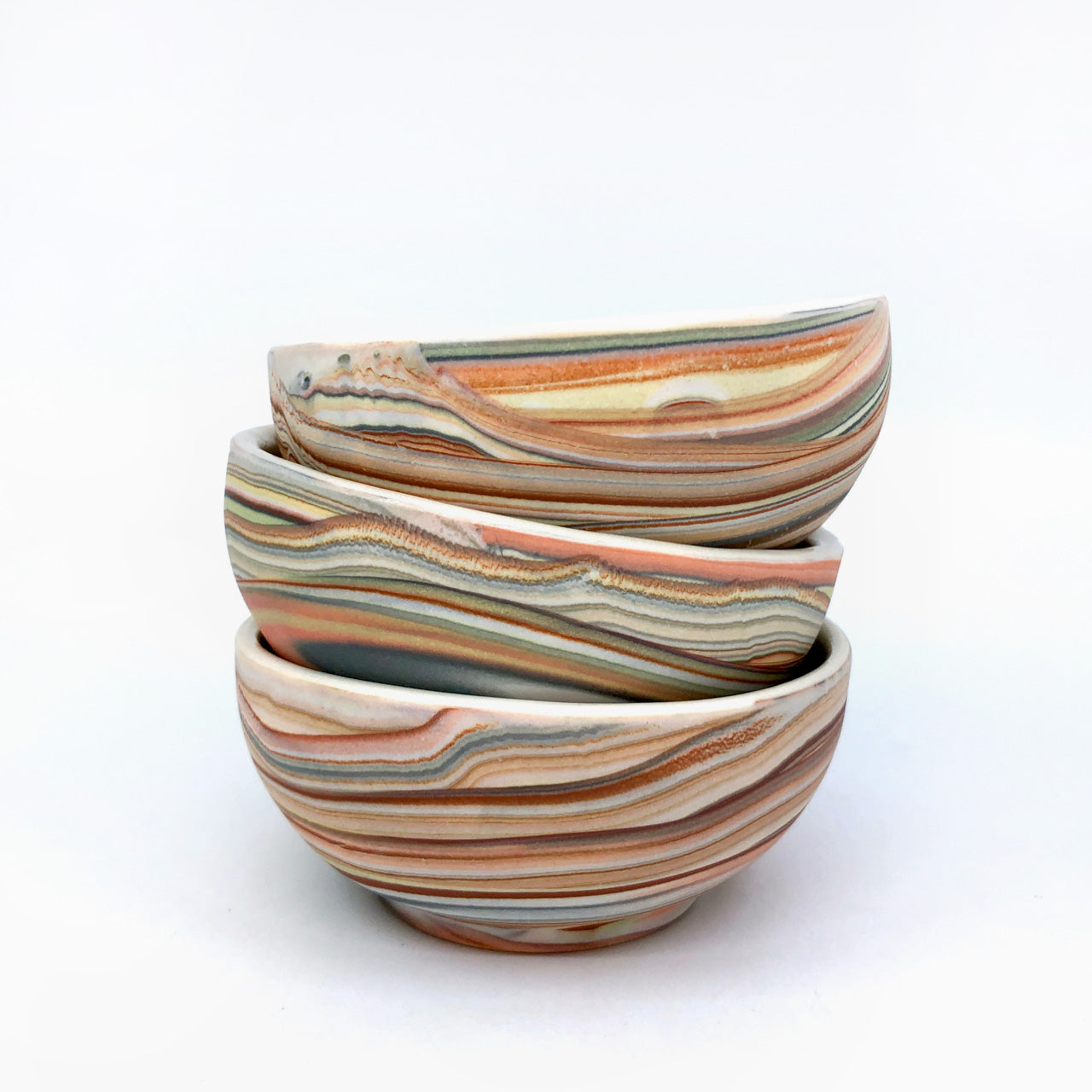 Desert Strata Dipping Bowl (8oz) *Made to order* ship in 4-6 weeks