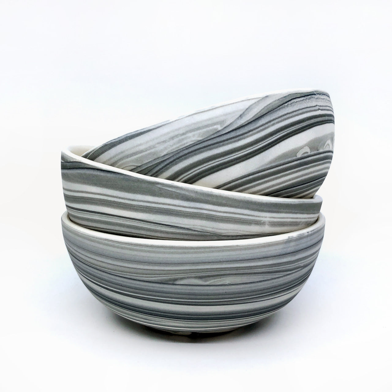 Storm Strata Soup Bowl *Made to Order* Ship in 4-6 weeks