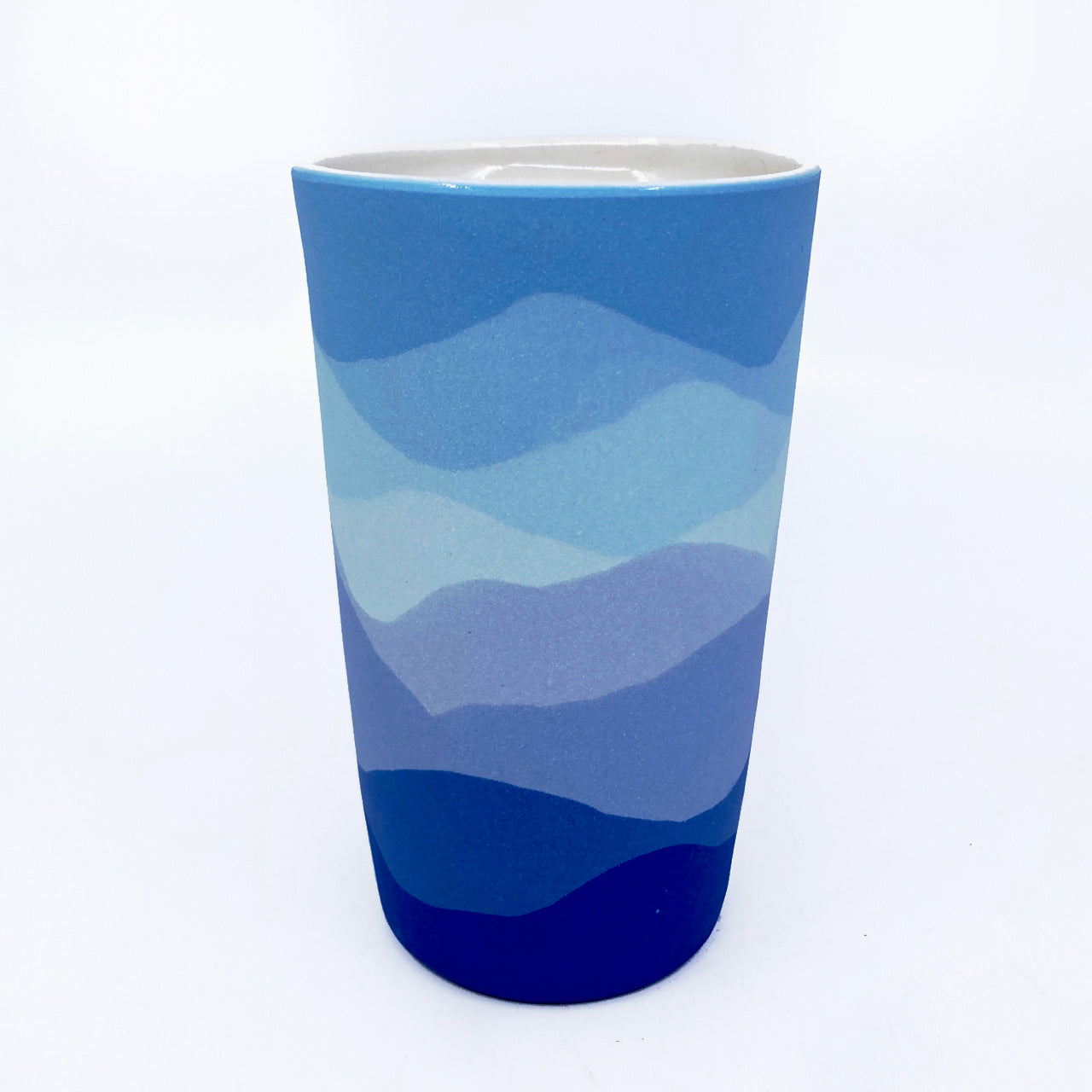 Mountain Sky Blues Horizon Insulated Mug