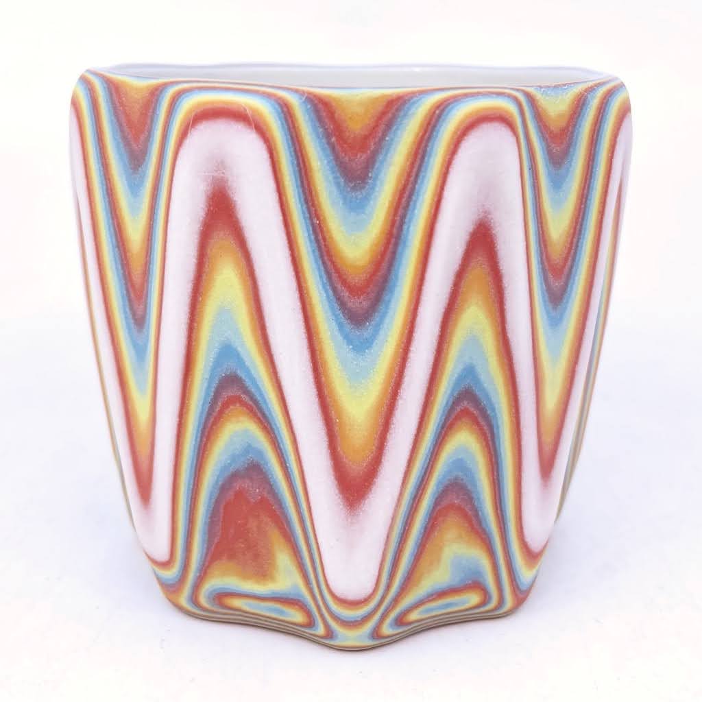 Faceted 29-Layer Rainbow Tumbler