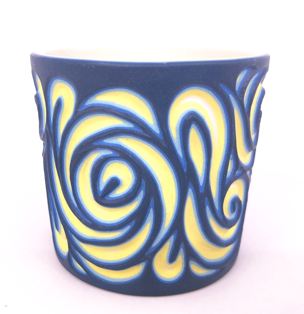 Starry Night 5-Layer Carved Tumbler