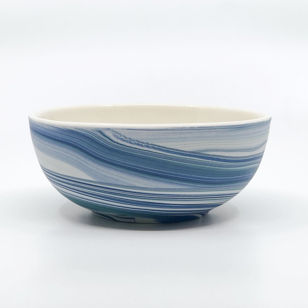 Ocean Strata Soup Bowl (16 oz) *Made to order* ship in 4-6 weeks