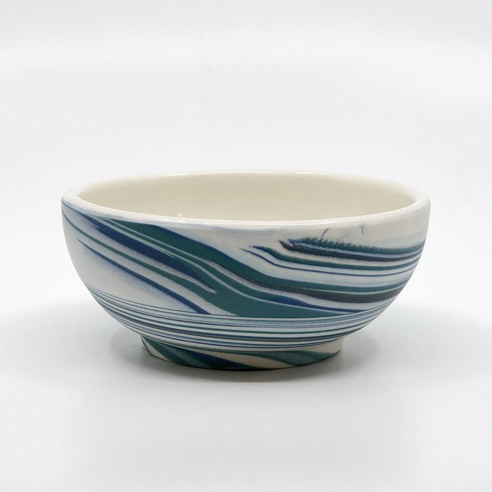 Ocean Strata Dipping Bowl (8oz) *Made to order* ship in 4-6 weeks