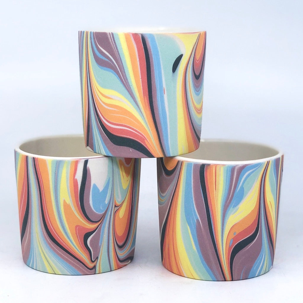 Feathered Rainbow Tumbler